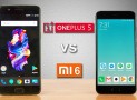 Сравнение смартфонов Oneplus 5 и Xiaomi mi6