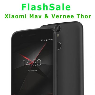 Flashsale на смартфоны Xiaomi Max и Vernee Thor