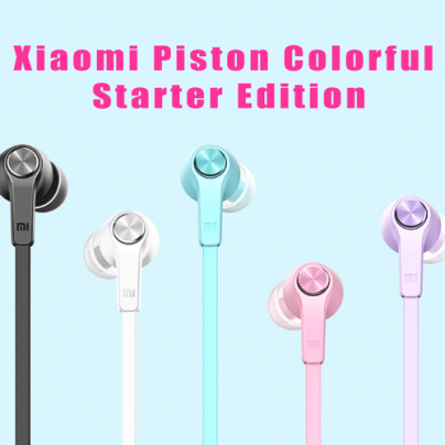 Самые дешевый наушники в линейке Xiaomi (Piston Colorful Starter Edition)